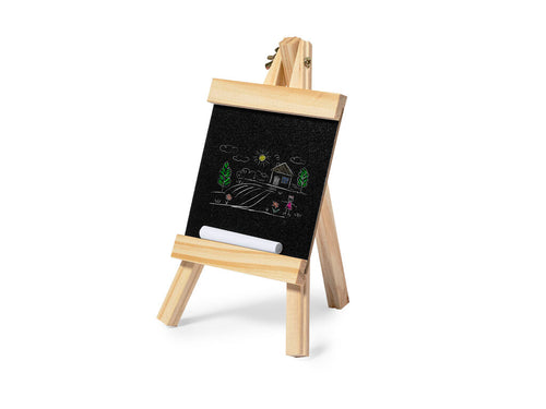 Genuine lectern with chalkboard made in wood, chalk included - Blerim Personalised