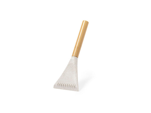 Practical ice scraper made of bamboo and wheat straw - Nigex Personalised