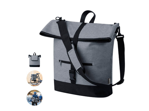 Bicycle shoulder bag made of durable 600D RPET - Hulken Personalised