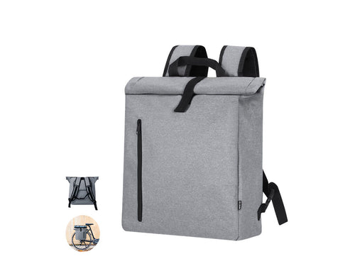 Bike backpack made of durable 600D RPET - Hoblak Personalised