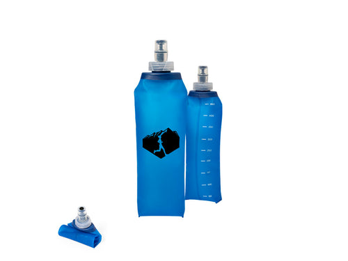 Practical and versatile 500 ml foldable bottle - Poel Personalised