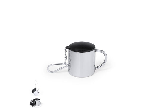 145 ml stainless steel double wall mug - Melbour Personalised
