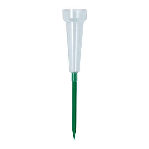40l/m2 pluviometer with transparent finished body and with a resistant fixing spike - 40 L/ m2 Personalised