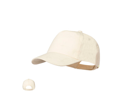 Kid cap with 5 panels in organic cotton - Avot Personalised