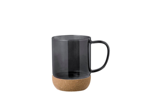 Borosilicate glass mug with 450 ml capacity - Saryne Personalised