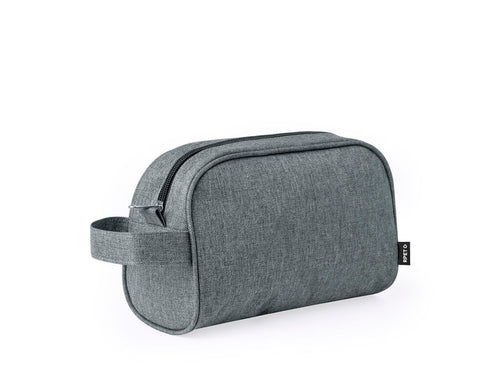 Multi-purpose beauty bag in durable 600D RPET - Harese Personalised