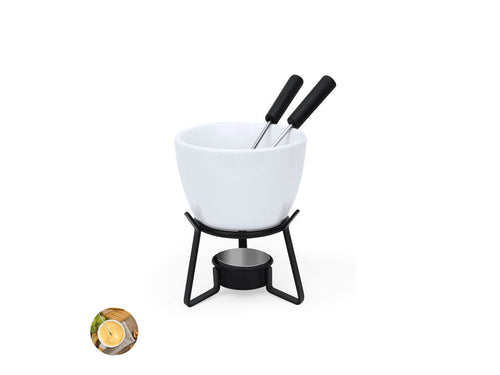Fabulous fondue made of ceramic and metal - Helvet Personalised