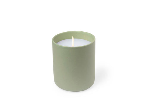 Vanilla scented candle in a ceramic jar - Elora Personalised
