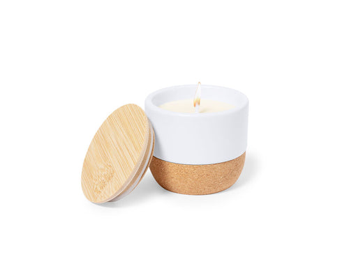 Linen scented candle - Lavolia Personalised