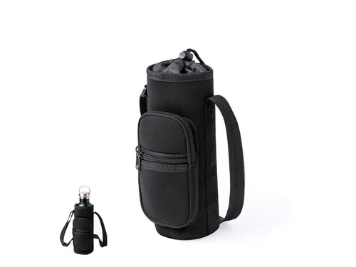 Accessori Da Asporto Rafle Personalizzato - Portabottiglie fino a 1,5L, realizzato in soft shell
