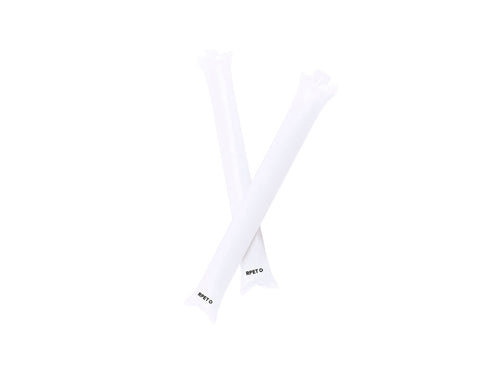 Pair of bastom sticks/clappers made in resistanf and noisy RPET material - Viorix Personalised