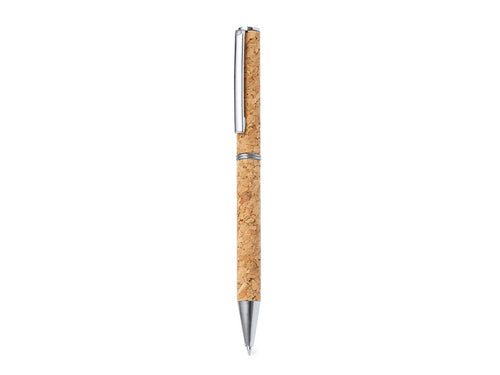 Ball pen with natural cork barrel - Milwaky Personalised