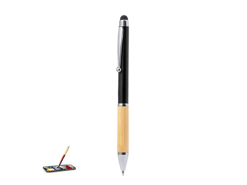 Stylish ball pen pointer made of bamboo and ABS - Zadron Personalised