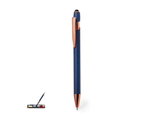 Excellent Aluminium ball pen pointer with push-button mechanism - Lixor Personalised