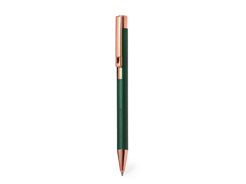 Excellent Aluminium ball pen with push-button mechanism - Raitox Personalised