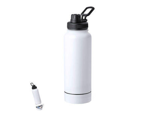 Thermos flask with double layer and 1L capacity, made in stainless steel - Wankex Personalised