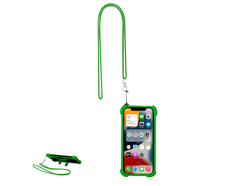 Practical lanyard made of resistant silicone - Kesey Personalised