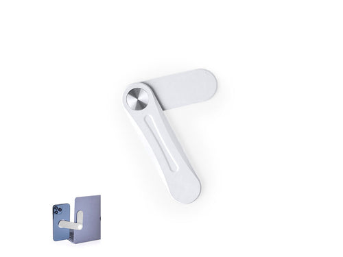 Foldable magnetic smartphone holder with minimalist design and elegant finish - Glitzo Personalised