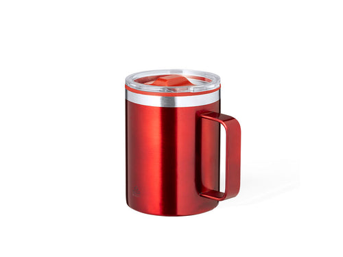 Tabletop insulated mug made of recycled stainless steel, double walled - Suprax Personalised