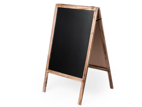 Multipurpose blackboard made of wood - Leward Personalised