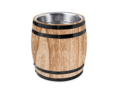Original steel bucket with wooden exterior - Tonend Personalised