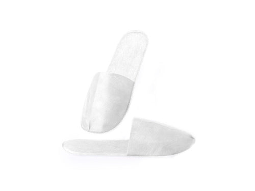 One pair of unisex slippers made of non-woven - Flugax Personalised