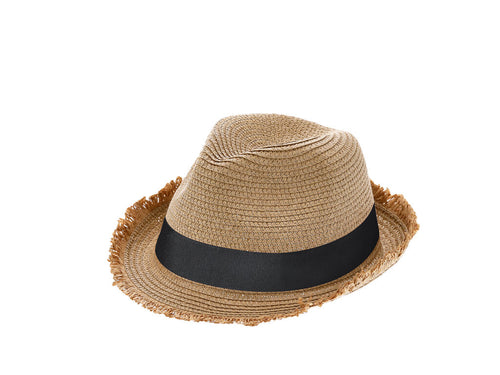 Elegant hat made of paper straw - Harmon Personalised