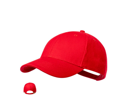 6 panel cap in organic cotton with soft finish - Calipso Personalised