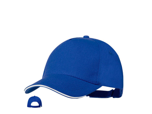 5 panel cap in RPET polyester material - Sandrok Personalised