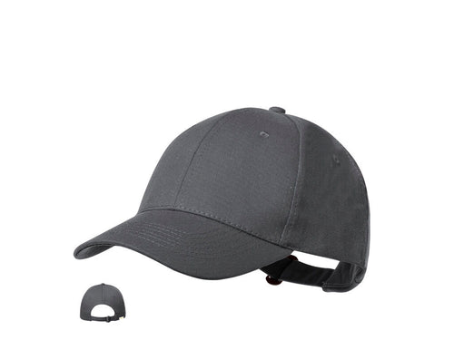 6 panel cap in recycled cotton with soft finish - Daimat Personalised