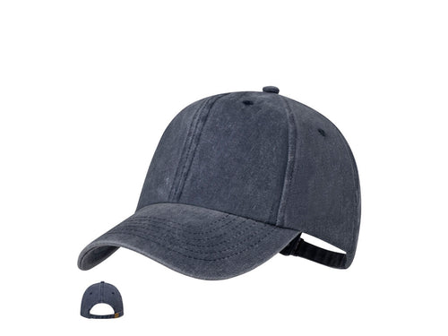 6 panel cap with washed effect finish - Bongs Personalised