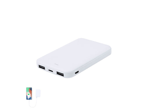 Ultra-compact external auxiliary battery, made of RABS and with 5,000 mAh of charging capacity - Nawey RCS Personalised