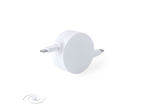 Extendable charger and synchroniser cable, suitable for charging devices and transferring data - Zapa RCS Personalised