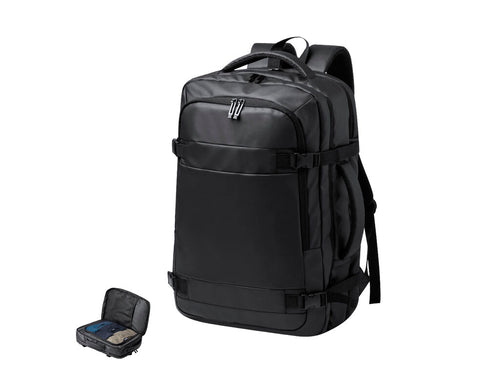 Zaini Tanen Personalizzato - Zaino portadocumenti realizzato in elegante ecopelle verniciata