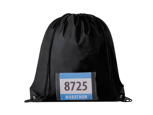 Drawstring backpack made of soft 210D polyester - Selasi Personalised