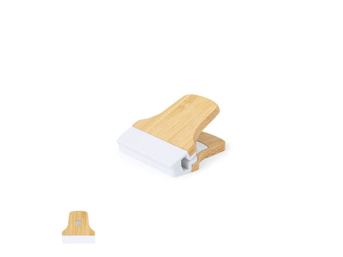 Clip for notes made of bamboo - Sediax Personalised