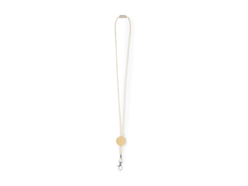 Lanyard made of resistant cotton and bamboo - Gibons Personalised