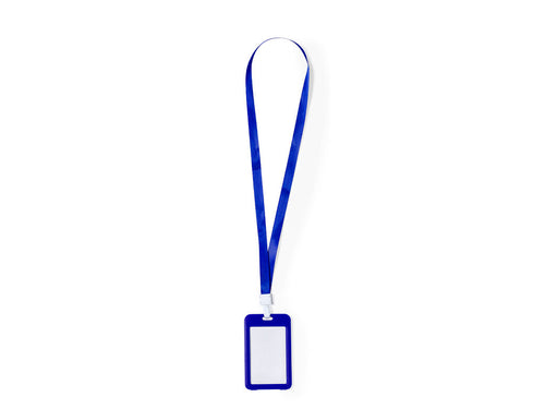 Lanyard with ID holder made in soft polyester - Fleck Personalised