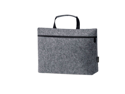 Document holder in durable RPET felt melange effect - Rickey Personalised