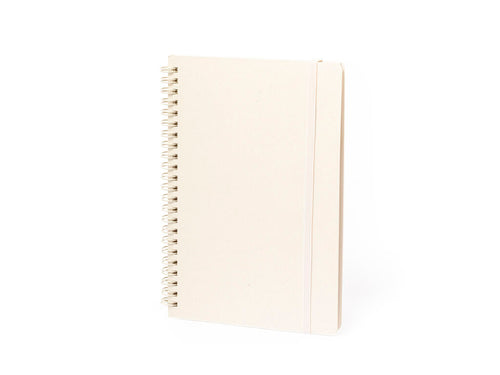 Quaderni Edilax Personalizzato - Raccoglitore A5 a doppio anello con copertina rigida realizzata con cartoni del latte riciclati