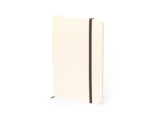 Notepad made of soft linen - Hucka Personalised