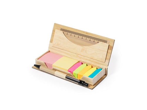 Useful office set made of bamboo - Mikonen Personalised