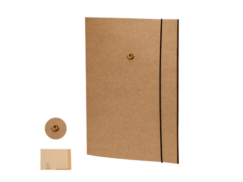 Seed folder made of recycled cardboard - Hakala Personalised