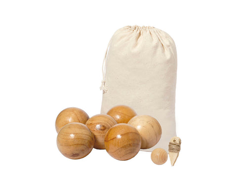 Wooden pétanque game - Delero Personalised