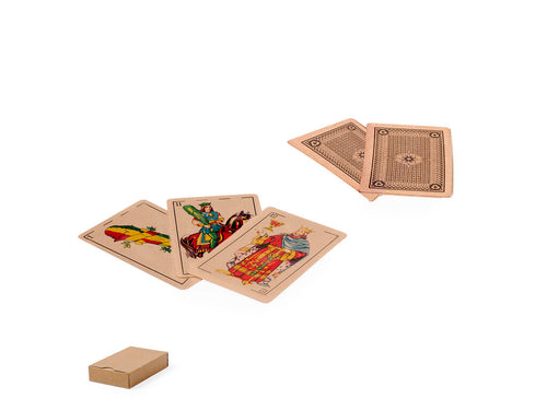 Spanish deck of cards made of strong Recycled cardboard - Brisca Personalised