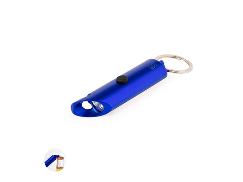 Durable keyring opener made of Recycled Aluminium - Kushing Personalised