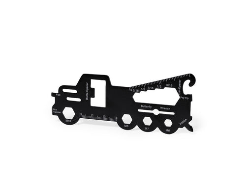 Cool and practical stainless steel multi-tool in the shape of a truck - Zorlix Personalised
