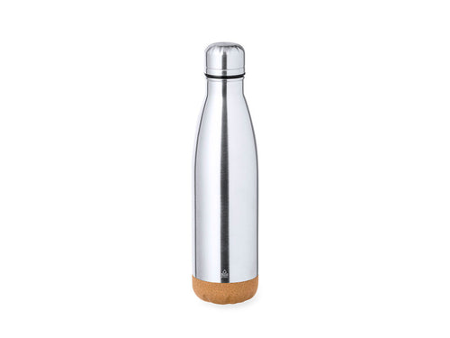 Recycled Stainless Steel thermal bottle with double layer and 500 ml capacity - Dagles Personalised