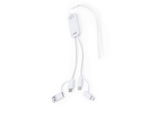 Charging cable made from natural stone extracts in combination with resistant ABS - Surgex Personalised