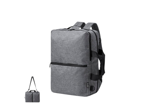 Zaini Makarzur Personalizzato - Zaino portadocumenti realizzato in resistente 600D RPET